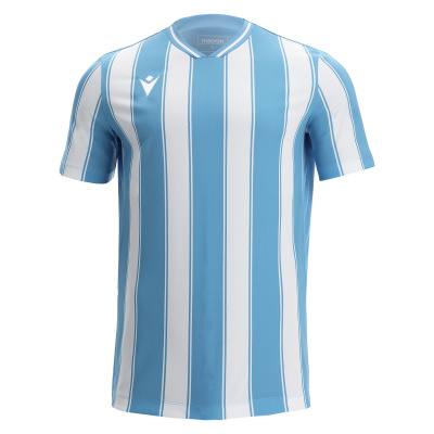 Футболка спортивная MACRON SCEPTRUM SHIRT COLUMBIA/WHITE