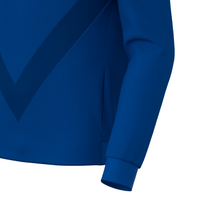 Худи спортивное MACRON FENDERS HOODED SWEATSHIRT ROYAL BLUE/DARK ROYAL BLUE