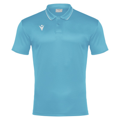 Поло парадное MACRON DRACO HERO POLO COLUMBIA/WHITE