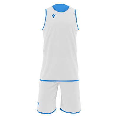 Комплект баскетбольный MACRON X500 SET REVERSIBLE ROYAL BLUE/WHITE
