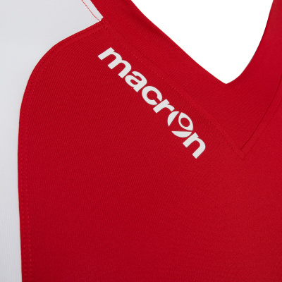 Майка спортивная MACRON COPPER SHIRT RED/WHITE