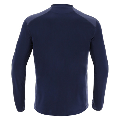 Толстовка спортивная MACRON TOBOL WARM UP ROUNDNECK TOP NAVY