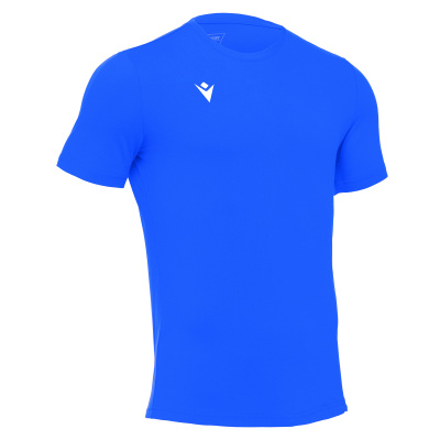 Футболка спортивная х/б MACRON BOOST HERO T-SHIRT ROYAL BLUE