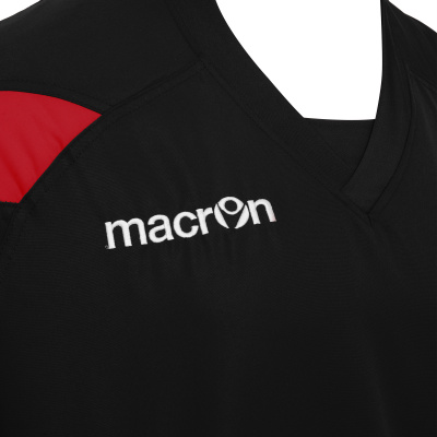 Куртка тренировочная MACRON RUBY TRAINING CONTACT TOP BLACK/RED