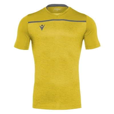 Футболка спортивная MACRON DENEB SHIRT YELLOW/ANTHRACITE