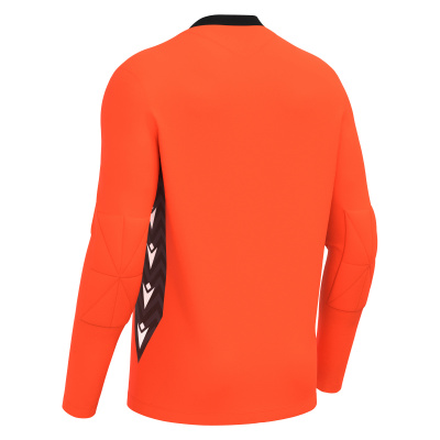 Футболка спортивная MACRON ARGO SHIRT ORANGE/BLACK