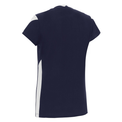 Футболка спортивная женская MACRON OXYGEN SHIRT NAVY/WHITE