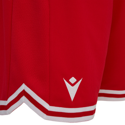 Шорты спортивные MACRON THORIUM SHORT RED/WHITE