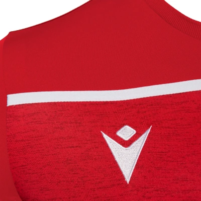 Футболка спортивная MACRON DENEB SHIRT RED/WHITE