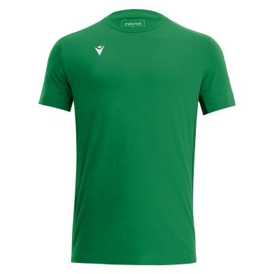 Футболка спортивная х/б MACRON NEVEL T-SHIRT GREEN/DARK GREEN