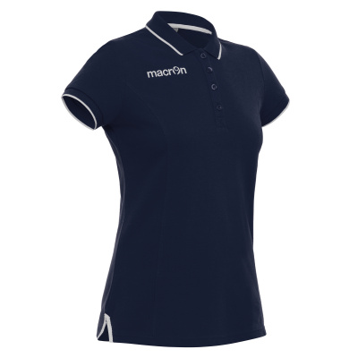 Поло спортивное женское MACRON DESI POLO NAVY/WHITE