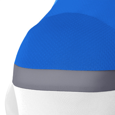 Футболка спортивная MACRON TITAN SHIRT WHITE/ROYAL BLUE