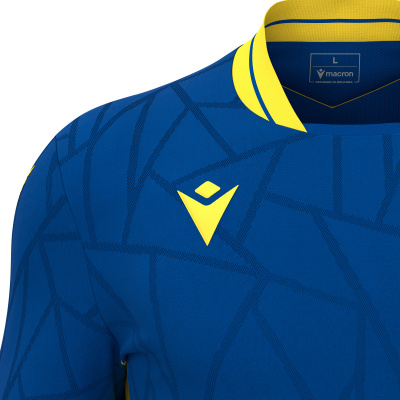 Футболка спортивная MACRON CERBERUS ECO SHIRT ROYAL BLUE/YELLOW