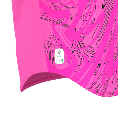 Футболка спортивная MACRON ARCANE ECO SHIRT PINK/BLACK