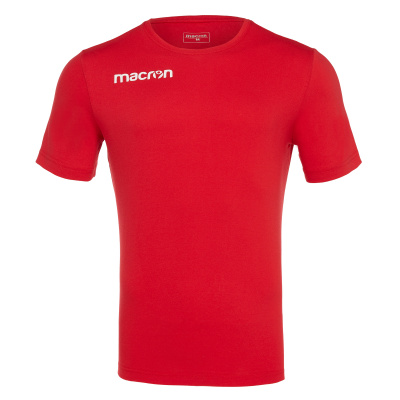 Футболка спортивная х/б MACRON BOOST T-SHIRT RED