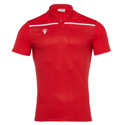 Поло парадное MACRON JUMEIRAH POLO RED/WHITE