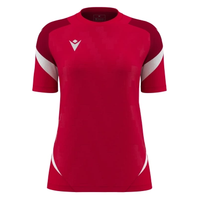 Футболка спортивная женская NAGA SHIRT RED/WHITE