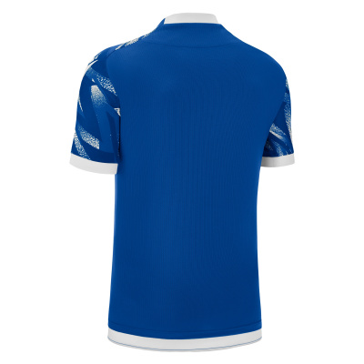 Футболка спортивная MACRON THEMIS ECO SHIRT ROYAL BLUE/WHITE