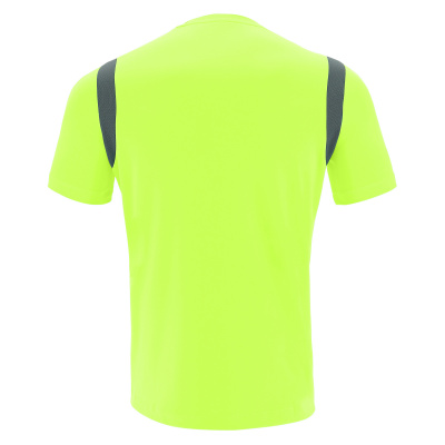 Футболка спортивная MACRON RODDERS SHIRT NEON YELLOW/ANTHRACITE
