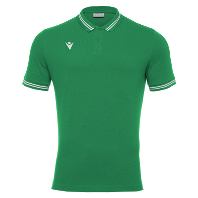 Поло парадное MACRON YUKAR POLO GREEN/WHITE