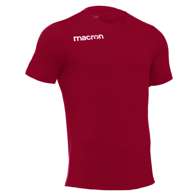 Футболка спортивная х/б MACRON BOOST T-SHIRT CARDINAL