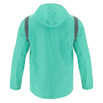 Куртка спортивная MACRON SARANSK MESH LINED WINDBREAKER TURQUOISE/ANTHRACITE