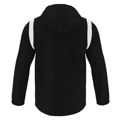 Куртка спортивная MACRON SARANSK MESH LINED WINDBREAKER BLACK/WHITE