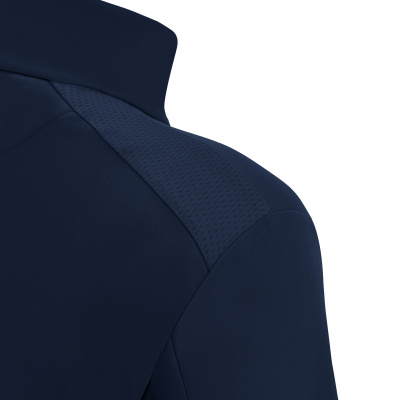 Толстовка тренировочная MACRON PIAVE TRAINING 1/4 ZIP TOP NAVY/YELLOW