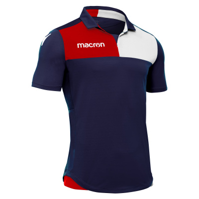 Футболка спортивная MACRON NUNKI SHIRT NAVY/RED/WHITE