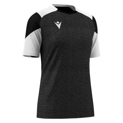 Футболка спортивная женская MACRON SPHINX BLACK/WHITE