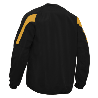 Куртка тренировочная MACRON RUBY TRAINING CONTACT TOP BLACK/AMBER