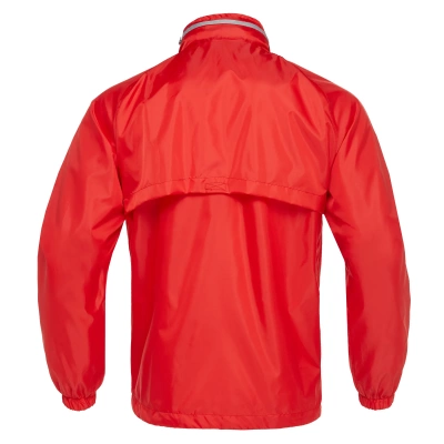 Ветровка спортивная MACRON PRAIA MESH LINED WINDBREAKER RED/GREY