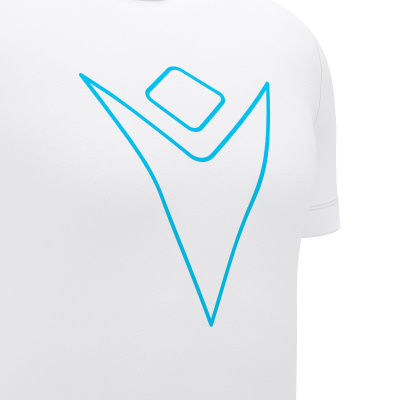 Футболка спортивная MACRON GADREEL ECO COTTON T-SHIRT WHITE