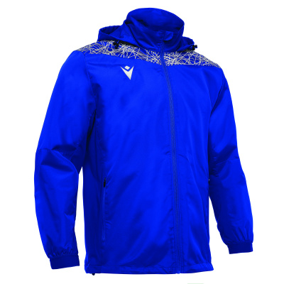 Куртка спортивная MACRON LAHTI MESH LINED SHOWERJACKET ROYAL BLUE/WHITE