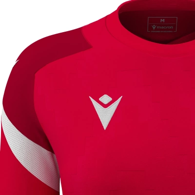 Футболка спортивная женская NAGA SHIRT RED/WHITE
