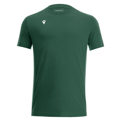 Футболка спортивная х/б MACRON NEVEL T-SHIRT BOTTLE GREEN/LIGHT BOTTLE GREEN