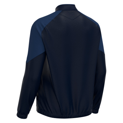 Олимпийка спортивная MACRON MORPHEUS MICROFIBER FULL LENGTH ZIP TOP NAVY/LIGHT NAVY