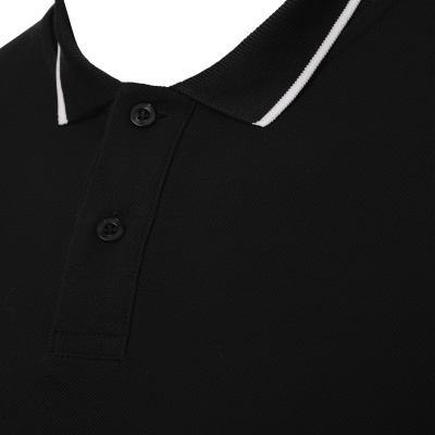 Поло парадное MACRON ZOUK POLO BLACK/WHITE