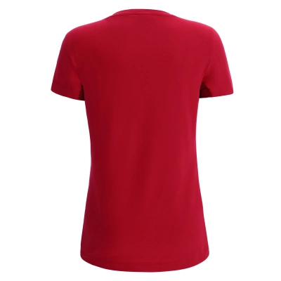 Футболка спортивная женская MACRON LUTE T-SHIRT RED/DARK RED