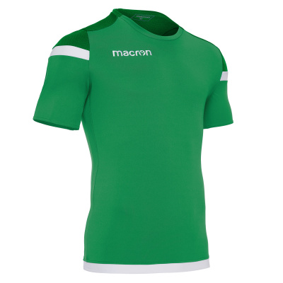 Футболка спортивная MACRON TITAN SHIRT GREEN/WHITE