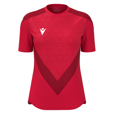 Футболка спортивная женская MACRON DRYAD RED/DARK RED
