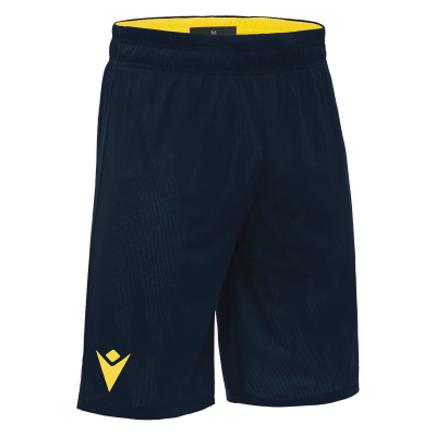 Шорты спортивные MACRON DENVER HERO SHORT REVERSIBLE NAVY/YELLOW
