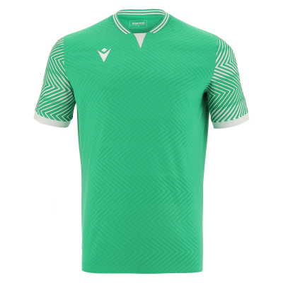 Футболка спортивная MACRON TUREIS ECO SHIRT GREEN/WHITE