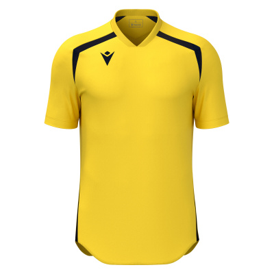 Футболка спортивная MACRON WYRM SHIRT YELLOW/NAVY