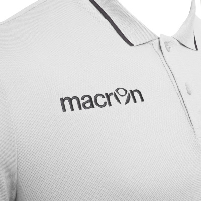 Поло парадное MACRON ZOUK POLO WHITE/ANTHRACITE