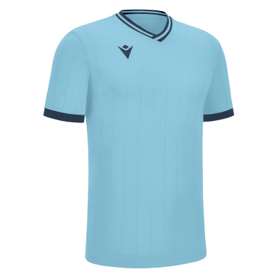 Футболка спортивная MACRON HALLEY SHIRT COLUMBIA/NAVY