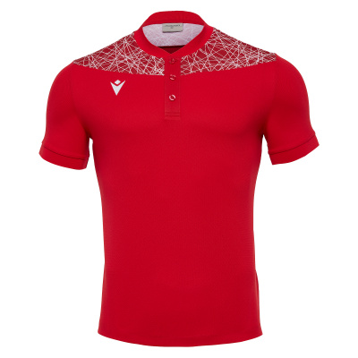 Поло парадное MACRON CHENDA POLO RED/WHITE