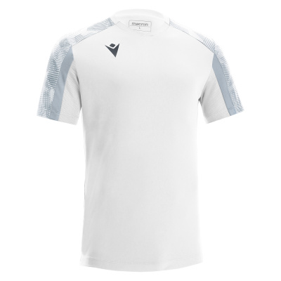 Футболка спортивная MACRON GEDE SHIRT WHITE/SILVER