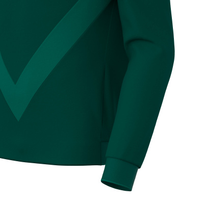 Худи спортивное MACRON FENDERS HOODED SWEATSHIRT BOTTLE GREEN/LIGHT BOTTLE GREEN