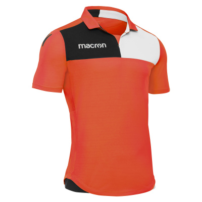 Футболка спортивная MACRON NUNKI SHIRT ORANGE/BLACK/WHITE